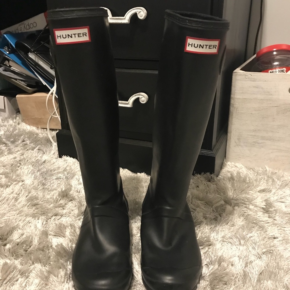 Hunter rain boots